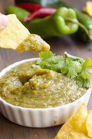what is green chili salsa the