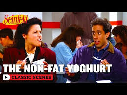 the non fat yoghurt