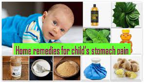 child stomach pain remes