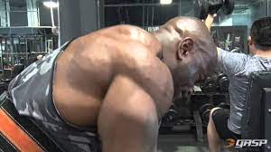 johnnie jackson back workout at