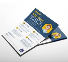 leaflet and flyer design graphic