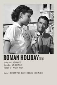 Minimalist / alternative movie poster made by me! Alternative Minimalist Movie Show Polaroid Poster Roman Holiday In 2020 Film Posters Minimalist Alternative Movie Posters Movie Poster Wall
