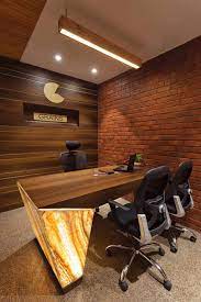 It has been scientifically proven that the kind of lighting used in workplaces does indeed influence employees' work, mood and overall health over time. Office Decor Top 5 Ideas Office Interior Design Office Cabin Design Office Table Design