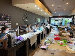 vietnamese owned nail salons donate