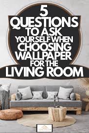 choose wallpaper for the living room