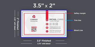business card size in pixels inches