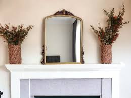 Fireplace Farmhouse Mirror Decor 35x43