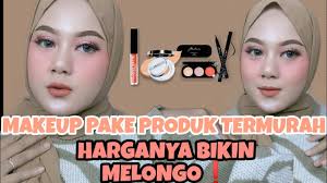 tutorial makeup pake produk murah