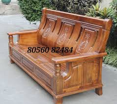 5 seater rk teakwood sofa set