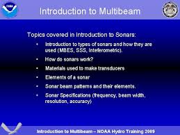 introduction to multibeam noaa hydro