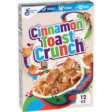 cinnamon toast crunch cereal
