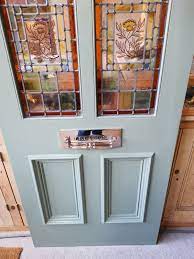 A Pretty Stained Glass Front Door