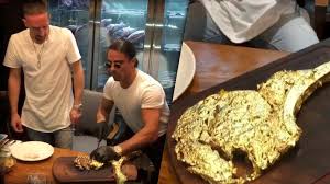 Saltbae nusret steakhouse factory saltbae nusret steakhouse. Franck Rib Eye Ry Bayern Star Isst Gold Steak Bundesliga Bild De