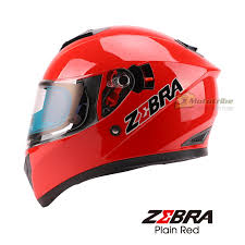 Zebra Ym 920 Full Face Dual Visor Motorcycle Helmet Size Large