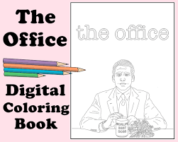Office for mac has quite different and extensible color selection options for text, shapes, pages etc. The Office Digital Coloring Book Instant Print Pdf Indoor Etsy