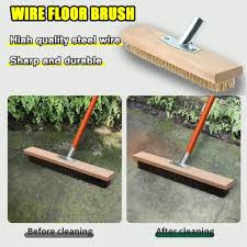 cleaning tools metal wire broom brush