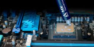 Thermal paste is applied to the top of the cpu, not the bottom. Mx 4 Highest Performance Thermal Compound Arctic