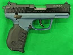 ruger sr sr22 blue anium 22 lr 10 rd