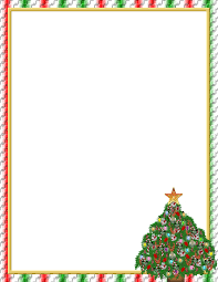 Christmas Letter Border Template Examples Letter Templates
