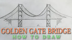 We created a refpack that is absolutely perfect for gesture drawing practice. How To Draw The Golden Gate Bridge Easy San Francisco Landmark Youtube