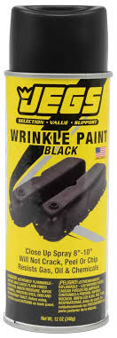 Jegs 72030 Wrinkle Finish Paint Black