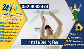 how to install ceiling fan when there