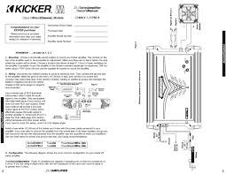 Connect speed wire to the in and out of the harness and just feed audio back. Kicker Zx400 1 Wiring Diagram Fusebox And Wiring Diagram Cable Method Cable Method Id Architects It