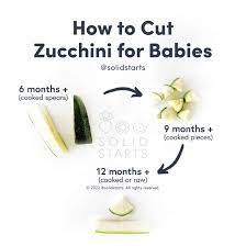 when can es eat zucchini solid
