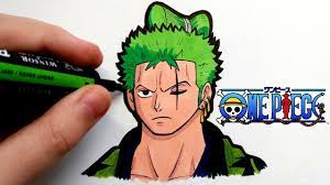 Comment dessiner Zoro ! - Speed Drawing (One Piece) - YouTube