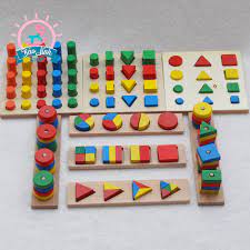 Bộ đồ chơi 8 món montessori| Đồ chơi thông minh - Đồ chơi giáo dục sớm