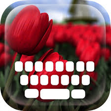 Custom Keyboard Flower And Beautiful