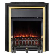 Brass Led Electric Fire
