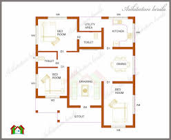 1200 Square Feet House Plan In Kerala 3