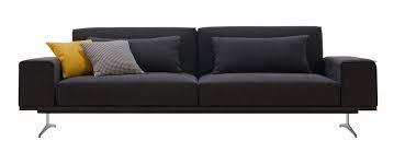 K56 Sofa Bed In Black Fabric Modern