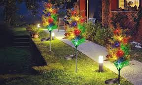 solar tree lights outdoor led solar