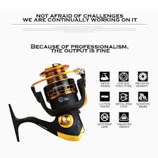 Us 9 73 38 Off Yumoshi Ax Bx Fishing Reel 12bb 1 500 9000 Metal Coil Spinning Reel Carp Bait Boat Rock Sea Spinning Tackle Casting Line Reels In