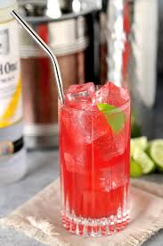 raspberry lime vodka soda creative