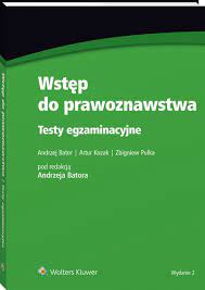 Wstęp do prawoznawstwa. Testy egzaminacyjne, 2012 (książka) - Profinfo.pl