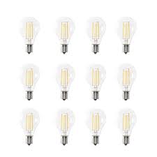 Feit Electric 60 Watt Equivalent A15 Intermediate Dimmable Cec White Finish Led Ceiling Fan Light Bulb Bright White 3000k 12 Pack Bpa1560n 930ca 2 6 The Home Depot