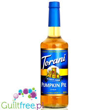 torani sugar free syrup pumpkin pie