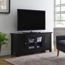 When you consider choosing a stand or entertainment center, make sure you know the width, depth and weight of your tv, then look at the dimensions and weight limits of the stand to be sure your tv will display nicely. Tusy Modern Tv Stand Table For Tv Media Console Entertainment Up To 55 To 65 Inch Tv With Cabinet Drawer White Tv Accessories Parts Kolhergroup Tv Stands