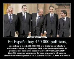 En España hay 450.000 políticos, | Desmotivaciones