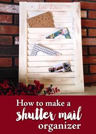 My youngest son gets mail when he is on the road so when he gets home i grab the empties, then i either spray paint them, cover with cloth or paper. 15 Creative Practical Diy Mail Organizer Ideas You Should Give A Try