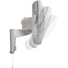 16 inch oscillating wall mount fan
