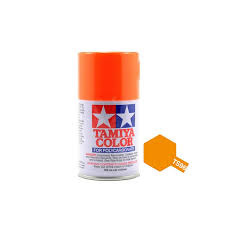 Tamiya Ts 96 Fluorescent Orange 100ml Acrylic Spray Paint Ts 85096