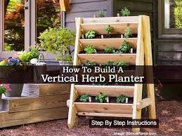 Vertical Garden Diy Herb Garden Pallet