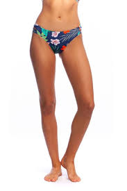 Hobie Hibiscus Jungle Hipster Bikini Bottoms