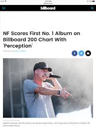 Nf Has Been Awarded The No 1 Album On The Billboard 200