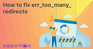 how to fix err too many redirects