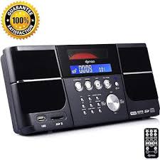 Dpnao Portable Cd Player With Fm Radio